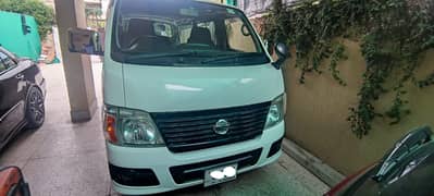 2012 Nissan Carava 2500 cc Automatic Dual ac