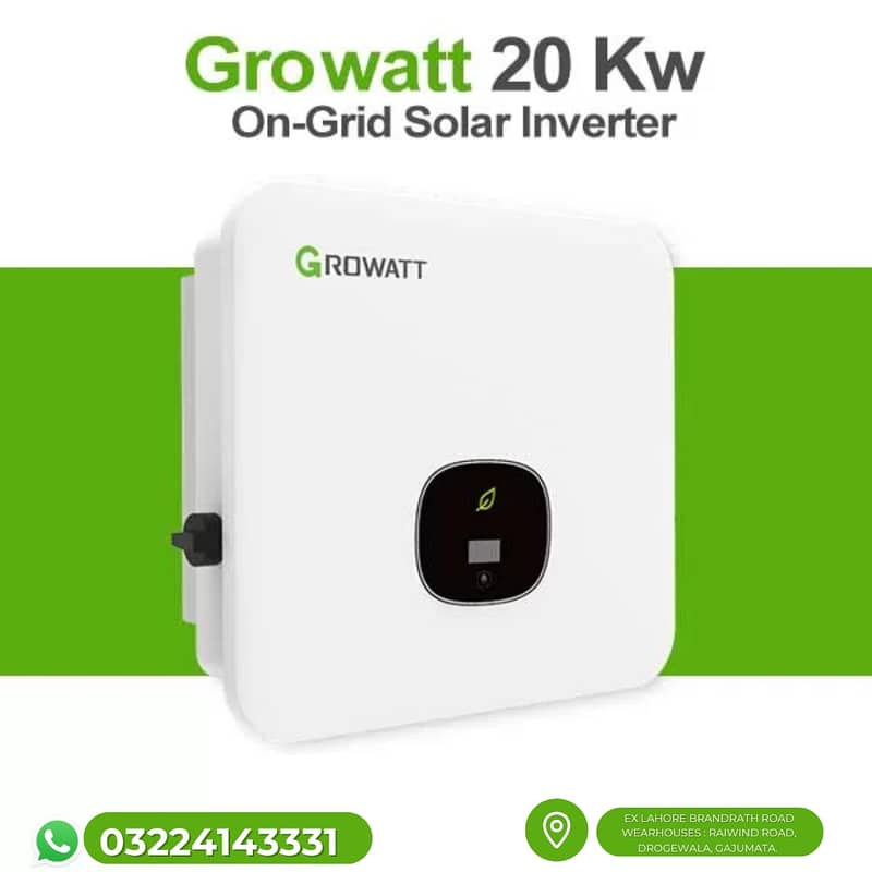 Original Growatt Inverters | 10kw | 15kw | 20kw | 25kw | 30kw 0