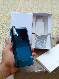 Vivo V15 8Gb+256Gb 10/10 Condition with Comlplete Box & Asesry