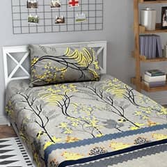 Crystal cotton single bedsheet free delivery