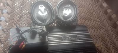 amp or 2speaker or lcd or back camera for sale(03087158756)