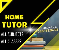 All Rwp/ISD Services, Home Tutor,Online,O/A level,IGCSE,ICS,FSC,Montes