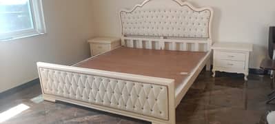 King White Deco Bed Set