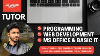 Programming Tutor Garden Town Lahore