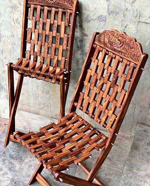 Folding Wooden Chairs And Stools 5