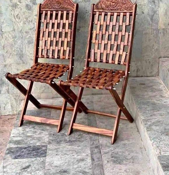 Folding Wooden Chairs And Stools 8