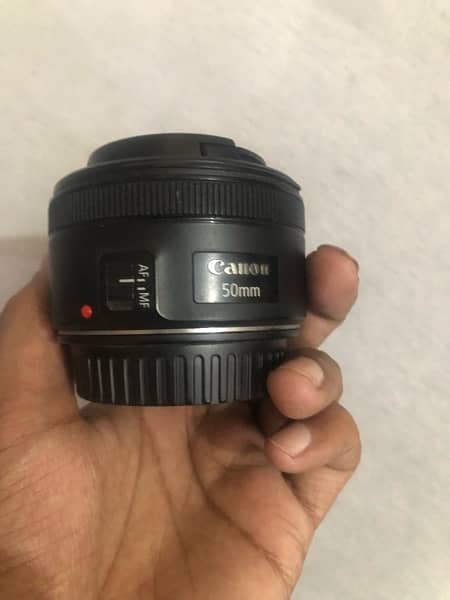 50mm Canon lens with Box 2