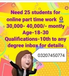 Online Part time/full time/home job/Assignments/Typing/Data entry/Ads