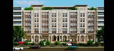 Ground Floor Shop Owl chowk corner project on Down payment