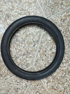 Suzuki GS 150 front tyre and tube