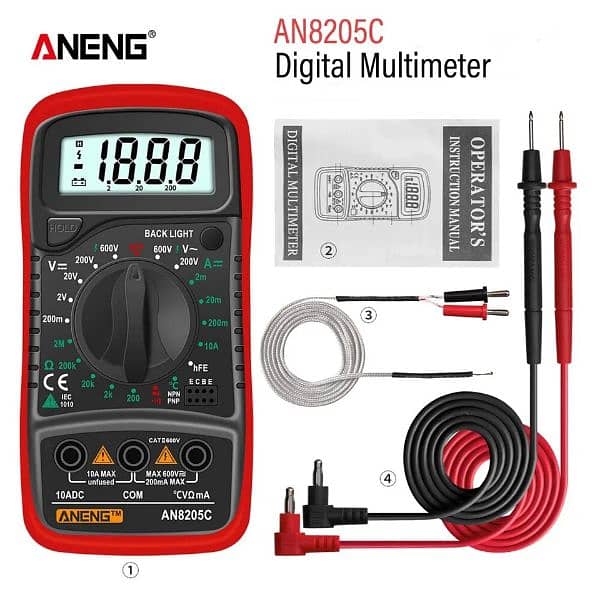 Aneng Multimeter AN8205C 0