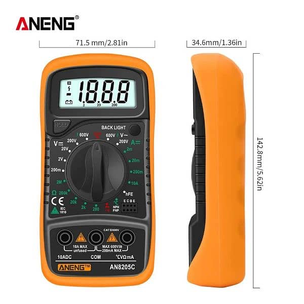 Aneng Multimeter AN8205C 3