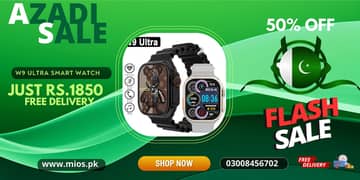 Grand Sale Open Smart Watches W9 Ultra 2 I9 Pro Max A58 plus T900