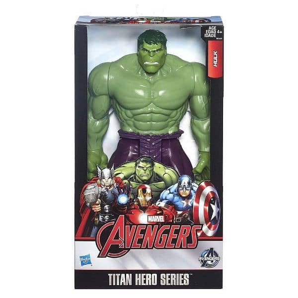 avengers action figure with laser light 1