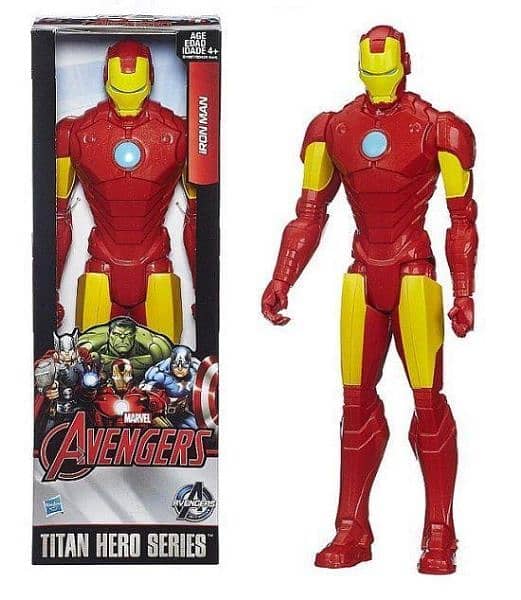 avengers action figure with laser light 2