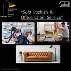 Sofa Poshish, Office Chair Repairing, Carpenter and Aluminum Glass