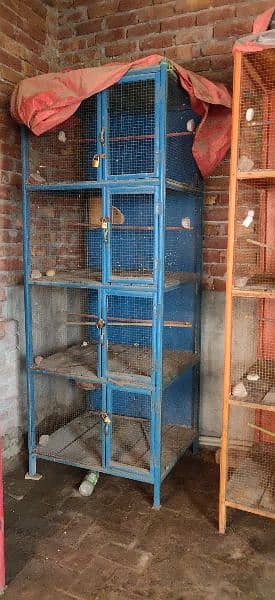 4 partition wooden cages for sale 7