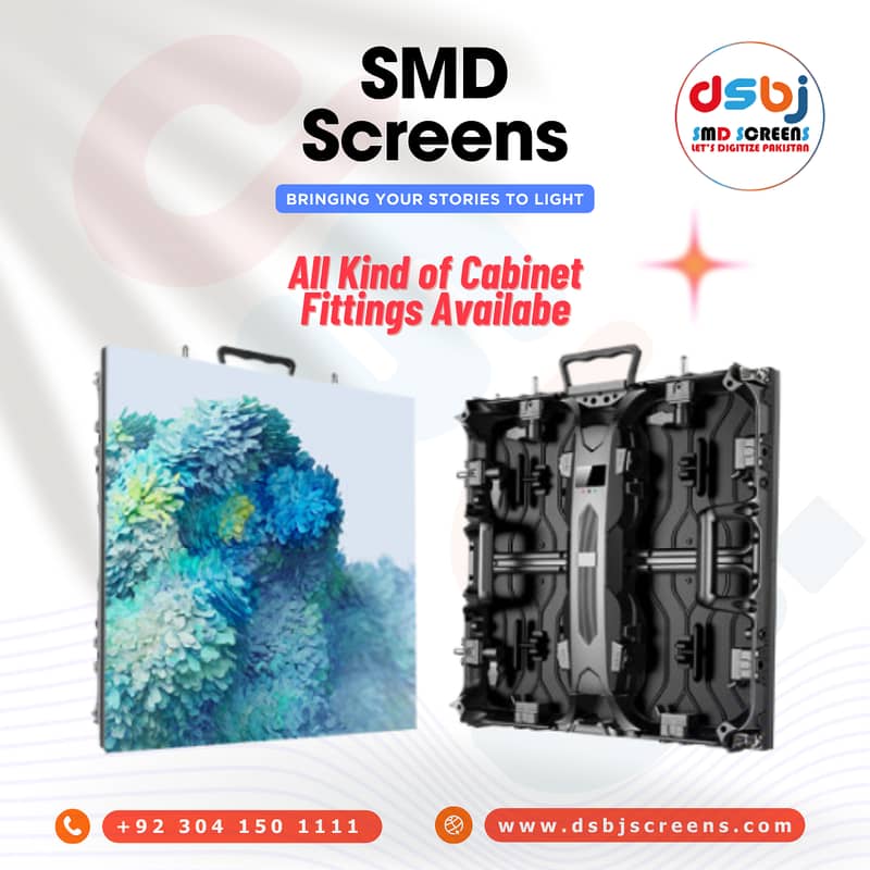 Outdoor SMD Pole Streamer | SMD Screen in Gujranwala - SMD Screens 7