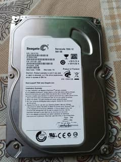 Hard drive 500gbfor urgent sale