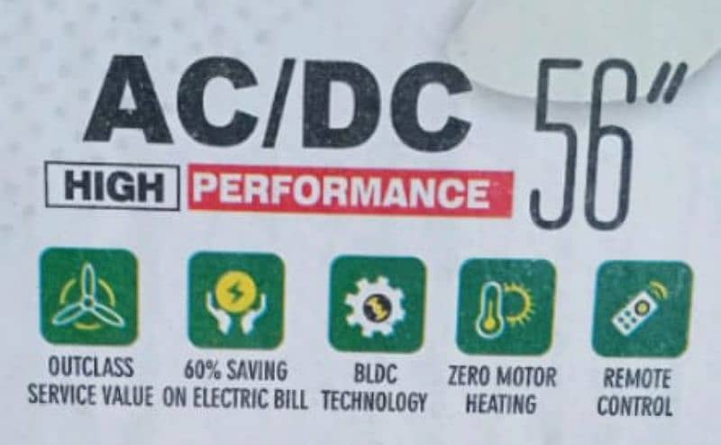 Inverter Ac/DC Ceiling Fan Free Home Delivery 7