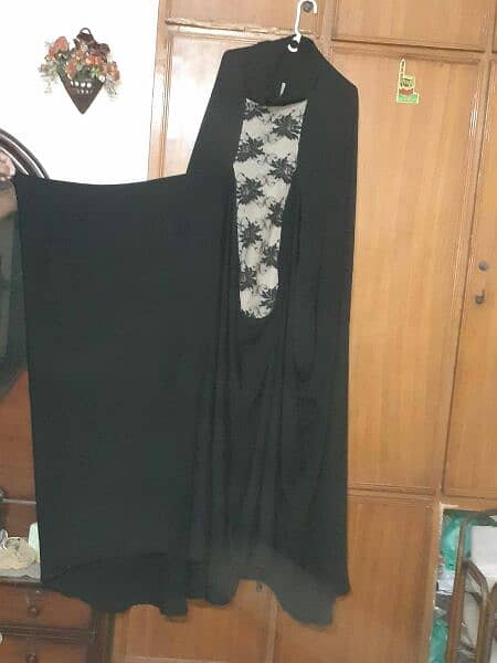 FANCY ARABIC ABAYA WITH SCARF 2