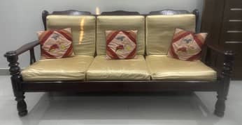 5 seater Sofa Set Solid Wood