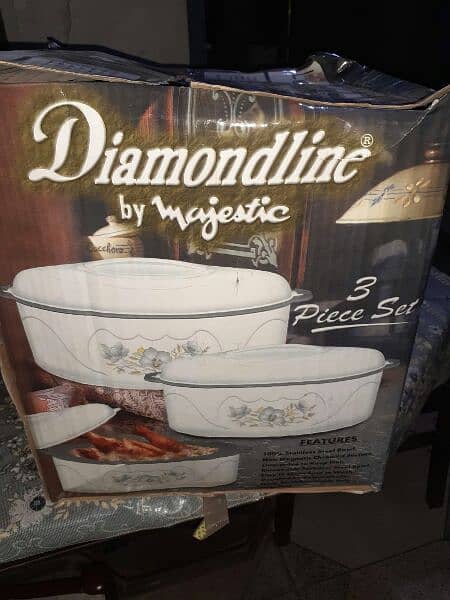 DIAMOND LINE BY MAJESTIC 3PC HOTPOT 0