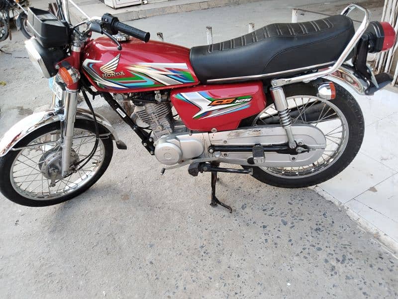 Honda cg125 2023 model Islamabad number 1