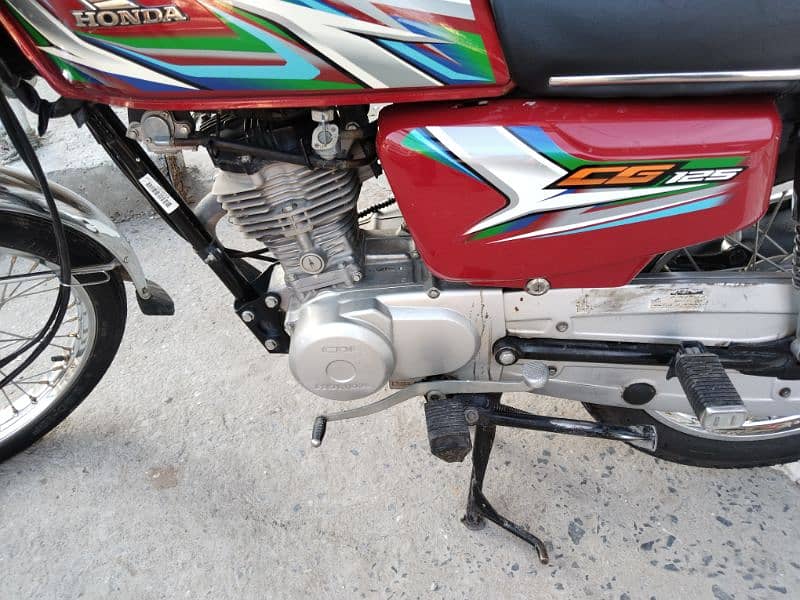 Honda cg125 2023 model Islamabad number 3