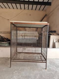 3x3x2 raw parrot braeding cage