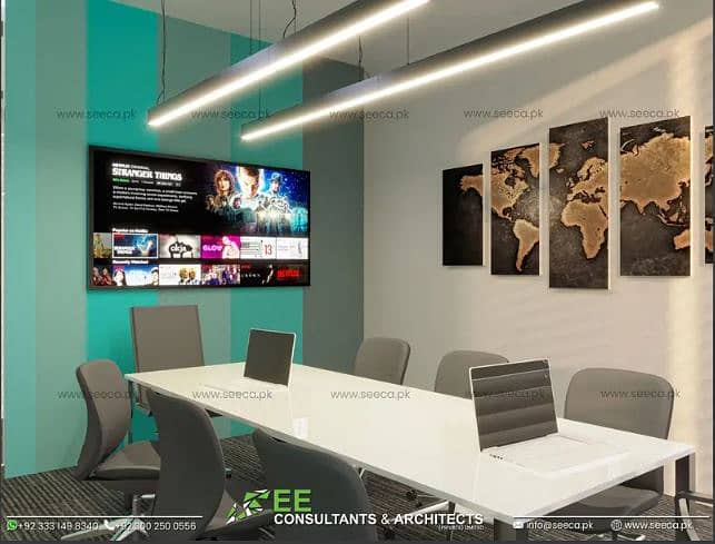 Office Interior Design, Renovation, Furnishing, Execution 7