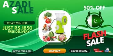 Azadi Grand Sale On Kitchen Accessories Meat Mincer Aroma Humidifier