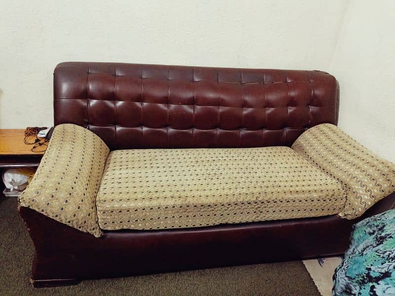 Leather Sofa Set 5