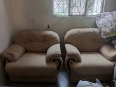 3 seaters and 2 seaters and single single 2 sofa set