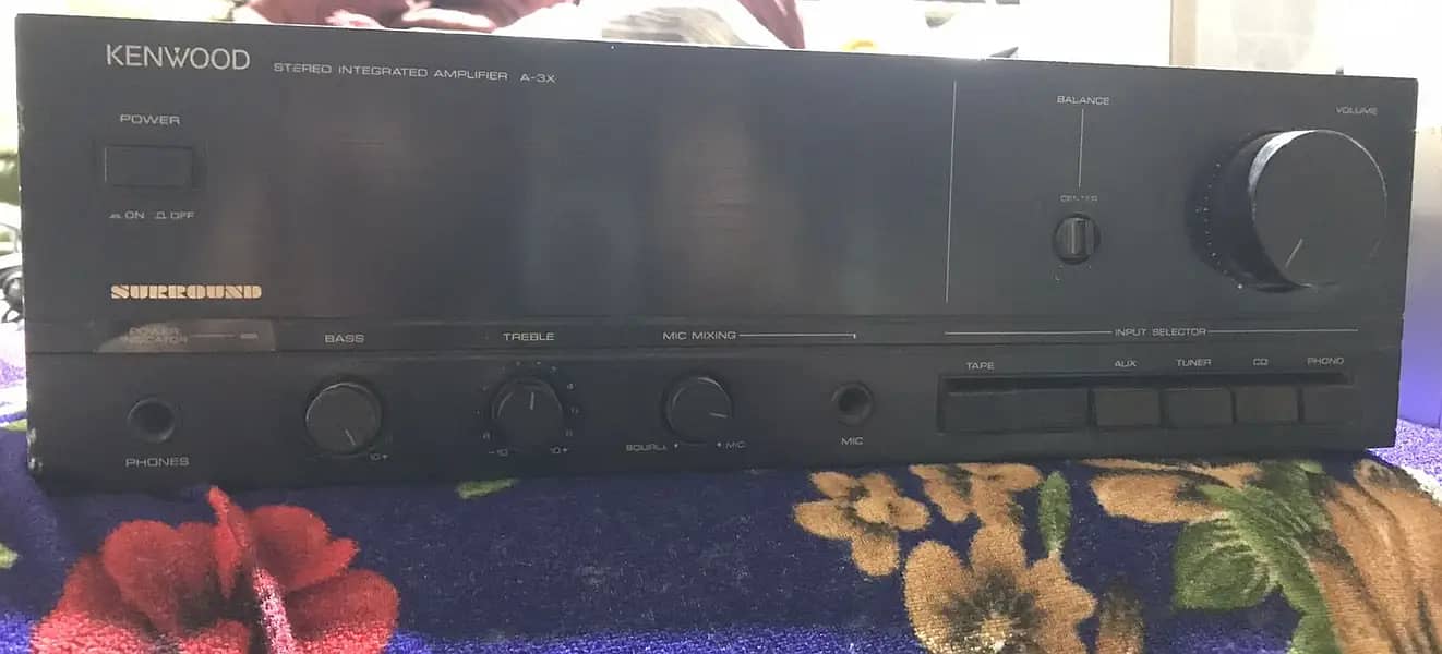 Original KENWOOD A-3 X Stereo Integrated Amplifier(Bose,keff,sony) 1