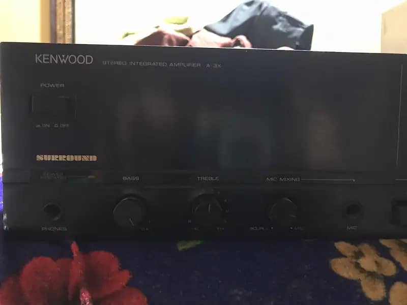 Original KENWOOD A-3 X Stereo Integrated Amplifier(Bose,keff,sony) 4