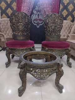 Chairs for sell. . . wd table