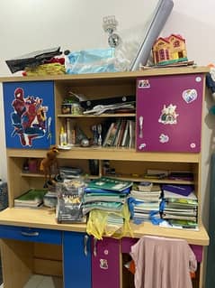 BOOK SHELVE FOR KIDS PRICE IS NEGOTIABLE IN GOOD CONDITION