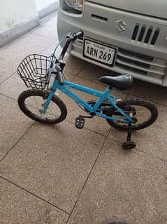 it's a kid"s bicycle