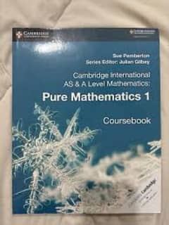 *ORIGNAL*CAMBRIDGE AS AND A LEVEL PURE MATHS 1 BOOK