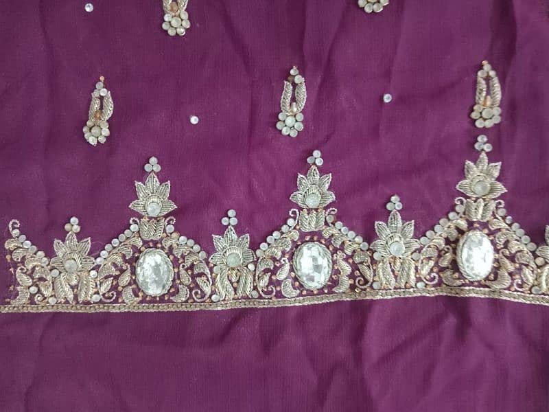 unstitch tilla and dabka suit for bride 8