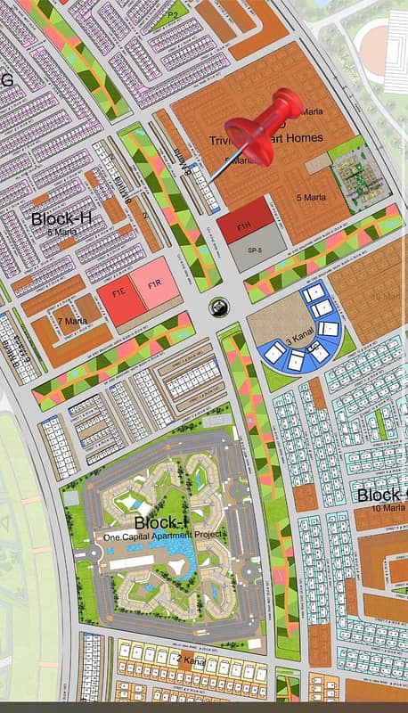 CAPITAL SMART CITY 8 Marla Commercial Plot 2