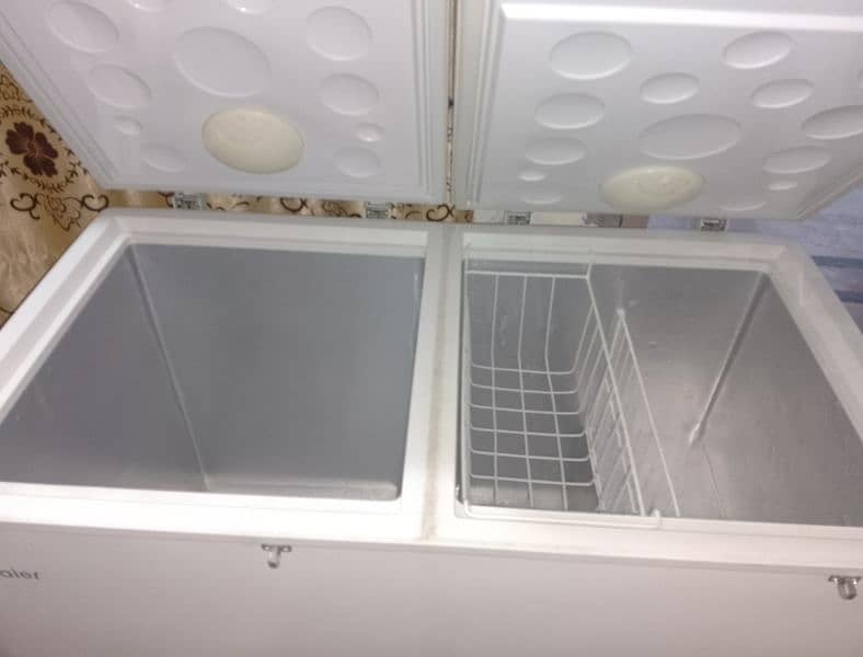 Haier Freezer double door new condition 10/10 4