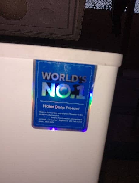 Haier Freezer double door new condition 10/10 5