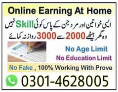 Online job at Home/Part Time/Data Entry/Typing/Assignments/Teaching