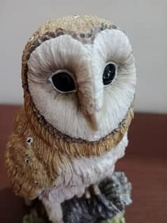 Vintage Barn Owl Leonardo Collection Ceramic Ornament