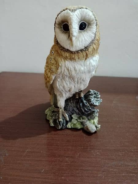 Vintage Barn Owl Leonardo Collection Ceramic Ornament 2