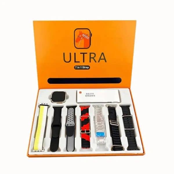 Ultra 7 In 1 Smart Watch Brand New Qty Available Wholesale price 3