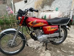 Honda 125 Bike Model 2021 All punjab registred