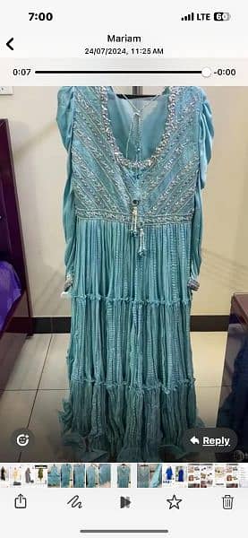 Wedding Dress / Walima maxi / Maxi for sale/ wedding dress for sale 4